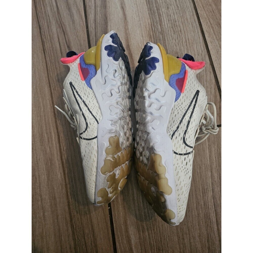 Size 9 - Nike React Vision White Astronomy Blue Women's Casual Sneakers - Picture 6 of 13